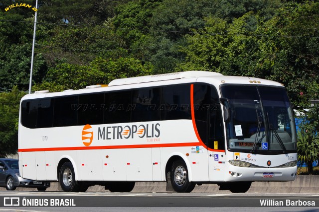 Metropolis Transporte e Turismo 1070 na cidade de São Paulo, São Paulo, Brasil, por Willian Barbosa. ID da foto: 12067045.