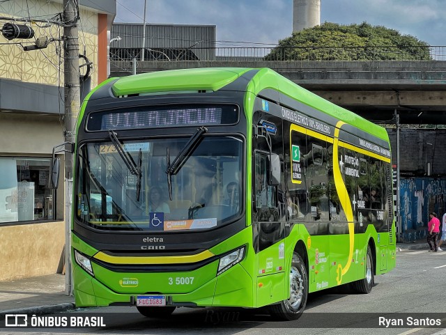 Upbus Qualidade em Transportes 3 5007 na cidade de São Paulo, São Paulo, Brasil, por Ryan Santos. ID da foto: 12065930.