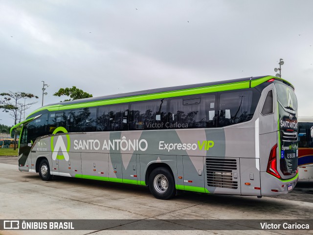 Transportes Santo Antônio RJ 161.008 na cidade de Rio de Janeiro, Rio de Janeiro, Brasil, por Victor Carioca. ID da foto: 12066414.