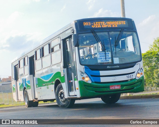 Pioneira Transportes 1057 na cidade de Cascavel, Paraná, Brasil, por Carlos Campos. ID da foto: 12065903.