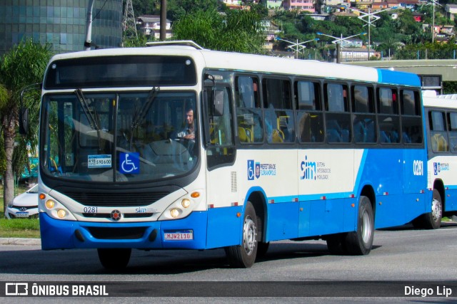 Transol Transportes Coletivos 0281 na cidade de Florianópolis, Santa Catarina, Brasil, por Diego Lip. ID da foto: 12068143.