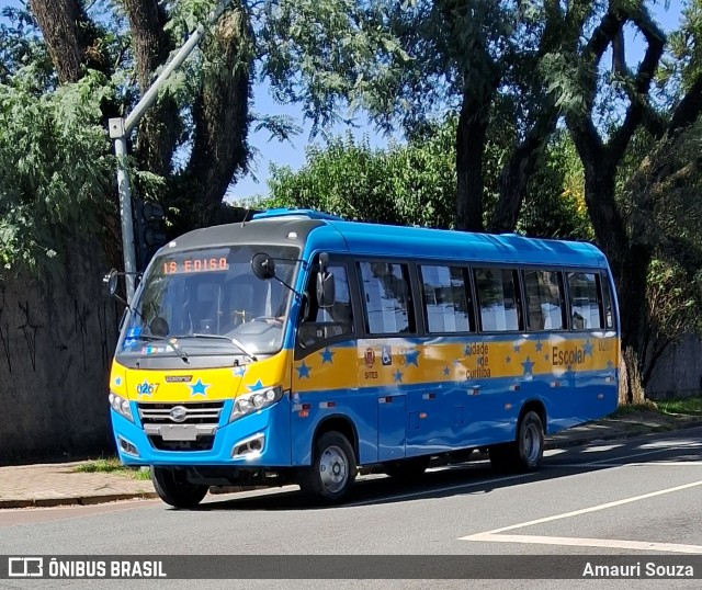Transporte Acessível Unicarga 0267 na cidade de Curitiba, Paraná, Brasil, por Amauri Souza. ID da foto: 12066264.