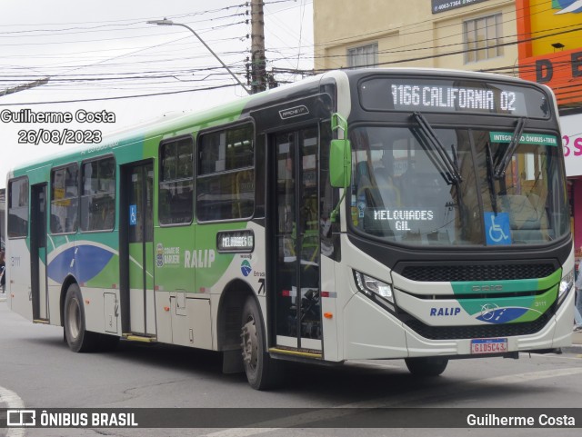 Ralip Transportes Rodoviários 3111 na cidade de Barueri, São Paulo, Brasil, por Guilherme Costa. ID da foto: 12067162.