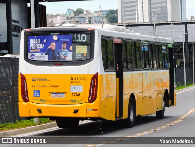 Real Auto Ônibus A41376 na cidade de Rio de Janeiro, Rio de Janeiro, Brasil, por Yaan Medeiros. ID da foto: 12067691.
