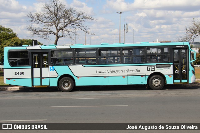 UTB - União Transporte Brasília 2460 na cidade de Brasília, Distrito Federal, Brasil, por José Augusto de Souza Oliveira. ID da foto: 12067492.