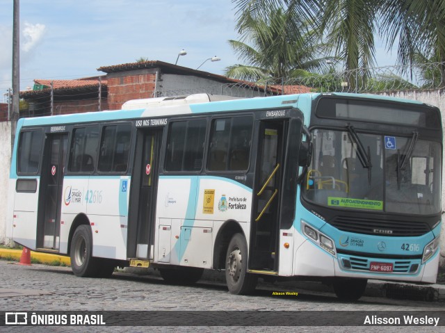 Auto Viação Dragão do Mar 42616 na cidade de Fortaleza, Ceará, Brasil, por Alisson Wesley. ID da foto: 12067198.