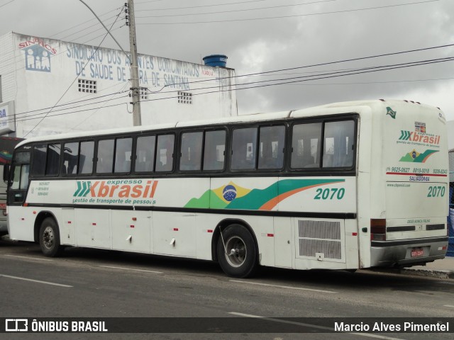 Expresso Brasil 2070 na cidade de Feira de Santana, Bahia, Brasil, por Marcio Alves Pimentel. ID da foto: 12068028.