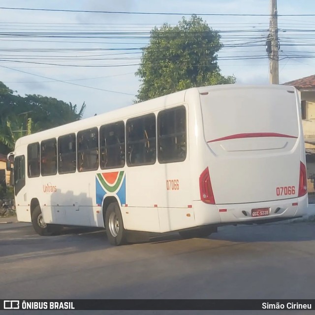 Consórcio Unitrans - 07 > Transnacional 07066 na cidade de João Pessoa, Paraíba, Brasil, por Simão Cirineu. ID da foto: 12068179.