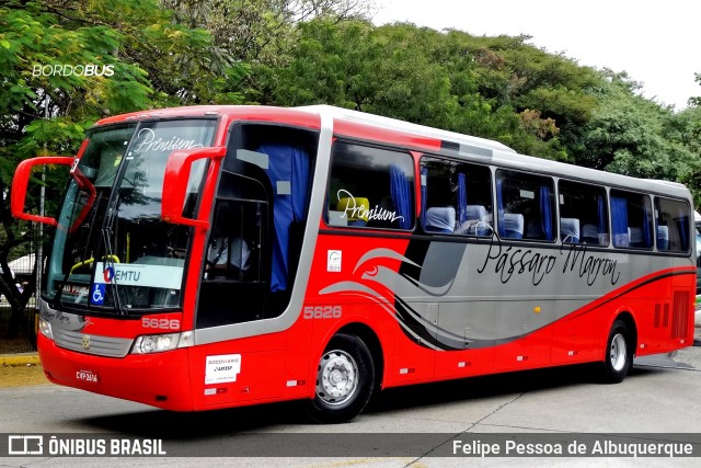 Empresa de Ônibus Pássaro Marron 5626 na cidade de São Paulo, São Paulo, Brasil, por Felipe Pessoa de Albuquerque. ID da foto: 12067439.