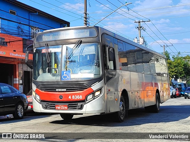 Express Transportes Urbanos Ltda 4 8368 na cidade de São Paulo, São Paulo, Brasil, por Vanderci Valentim. ID da foto: 12065947.