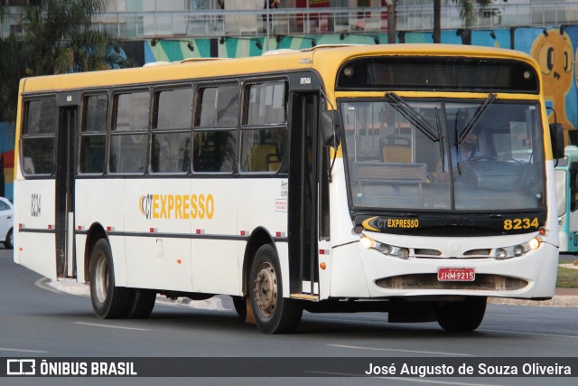 CT Expresso 8234 na cidade de Brasília, Distrito Federal, Brasil, por José Augusto de Souza Oliveira. ID da foto: 12067482.