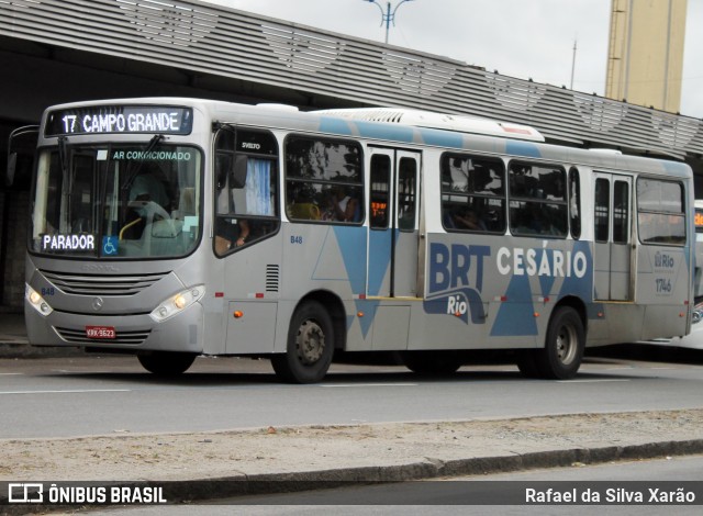Transriver Transporte B48 na cidade de Rio de Janeiro, Rio de Janeiro, Brasil, por Rafael da Silva Xarão. ID da foto: 12068092.