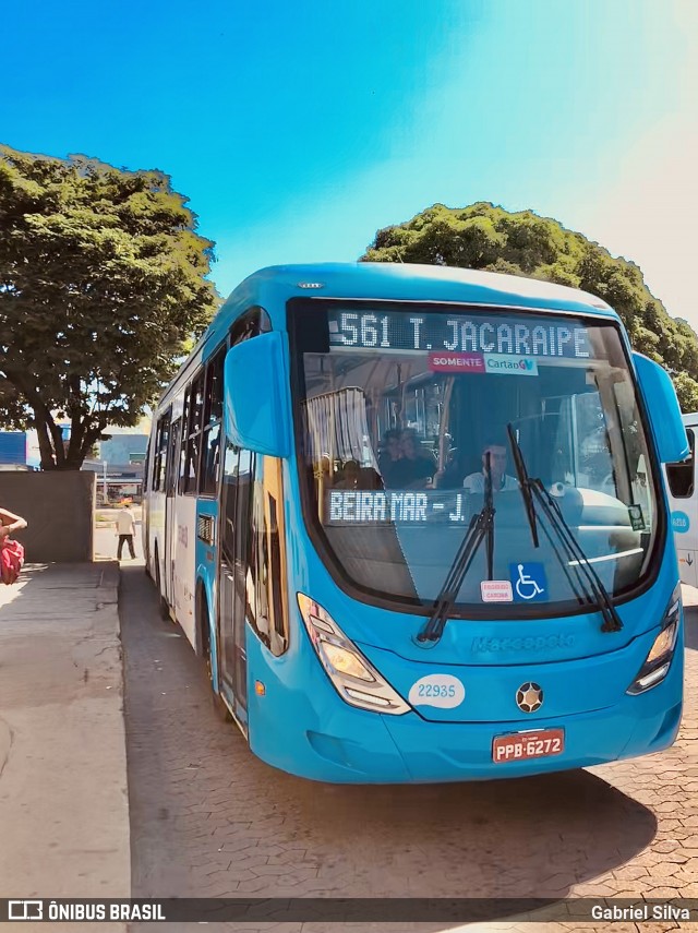 Nova Transporte 22935 na cidade de Serra, Espírito Santo, Brasil, por Gabriel Silva. ID da foto: 12066902.