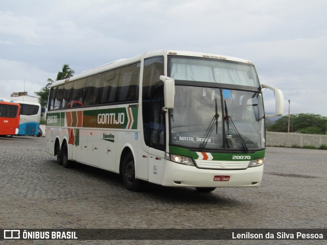Empresa Gontijo de Transportes 20070 na cidade de Caruaru, Pernambuco, Brasil, por Lenilson da Silva Pessoa. ID da foto: 12067557.