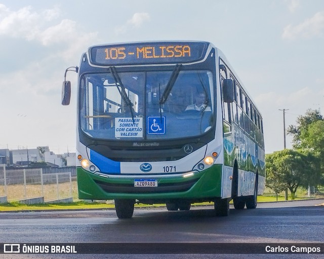 Pioneira Transportes 1071 na cidade de Cascavel, Paraná, Brasil, por Carlos Campos. ID da foto: 12065904.