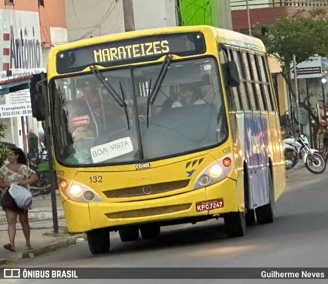 Viação Sudeste 132 na cidade de Marataízes, Espírito Santo, Brasil, por Guilherme Neves. ID da foto: 12067603.
