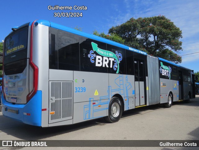 BRT Sorocaba Concessionária de Serviços Públicos SPE S/A 3239 na cidade de Sorocaba, São Paulo, Brasil, por Guilherme Costa. ID da foto: 12067134.