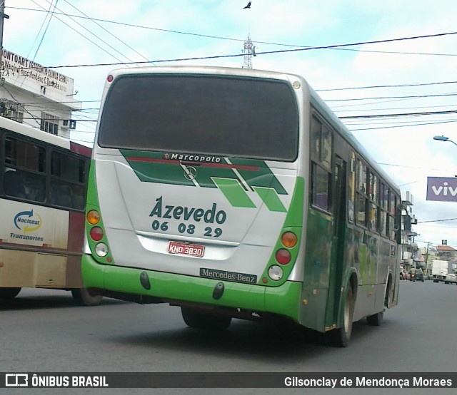 Empresa TransAzevedo 06 08 29 na cidade de Santarém, Pará, Brasil, por Gilsonclay de Mendonça Moraes. ID da foto: 12067705.