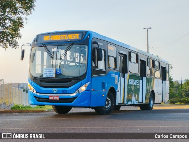 Pioneira Transportes 1103 na cidade de Cascavel, Paraná, Brasil, por Carlos Campos. ID da foto: 12065924.