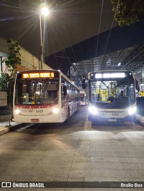 Next Mobilidade - ABC Sistema de Transporte 8360 na cidade de São Paulo, São Paulo, Brasil, por Brollo Bus. ID da foto: 12068071.