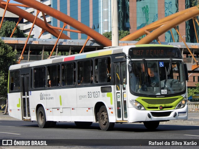 Viação VG B31037 na cidade de Rio de Janeiro, Rio de Janeiro, Brasil, por Rafael da Silva Xarão. ID da foto: 12066877.