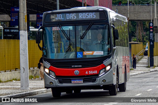 Allibus Transportes 4 5648 na cidade de São Paulo, São Paulo, Brasil, por Giovanni Melo. ID da foto: 12066404.