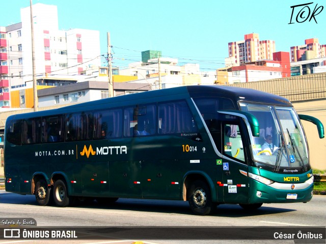 Viação Motta 10014 na cidade de Belo Horizonte, Minas Gerais, Brasil, por César Ônibus. ID da foto: 12067613.