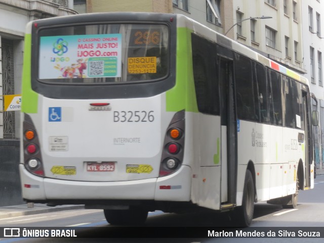 Viação Pavunense B32526 na cidade de Rio de Janeiro, Rio de Janeiro, Brasil, por Marlon Mendes da Silva Souza. ID da foto: 12066731.