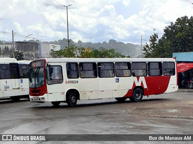 Integração Transportes 0411034 na cidade de Manaus, Amazonas, Brasil, por Bus de Manaus AM. ID da foto: 12066440.