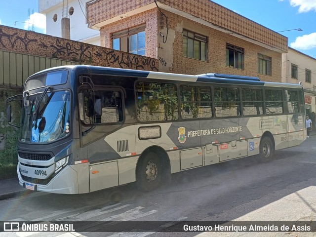 Urca Auto Ônibus 40994 na cidade de Belo Horizonte, Minas Gerais, Brasil, por Gustavo Henrique Almeida de Assis . ID da foto: 12066767.