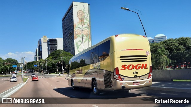 SOGIL - Sociedade de Ônibus Gigante Ltda. 469 na cidade de Porto Alegre, Rio Grande do Sul, Brasil, por Rafael Rezende. ID da foto: 12066432.