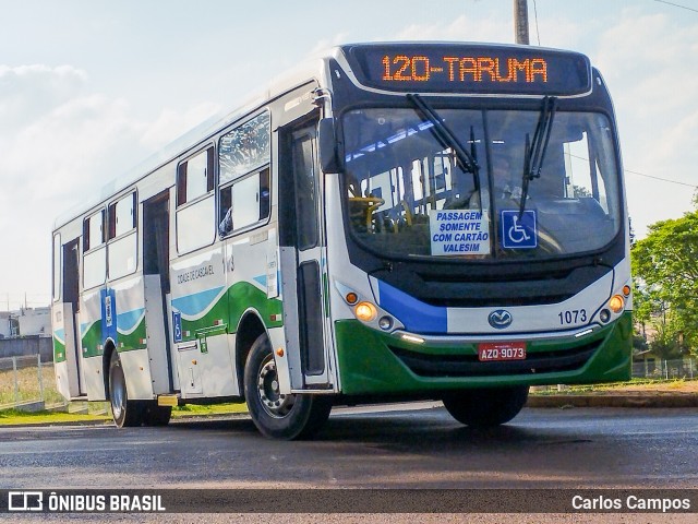 Pioneira Transportes 1073 na cidade de Cascavel, Paraná, Brasil, por Carlos Campos. ID da foto: 12065898.