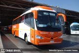 Buses Hualpén B-861 na cidade de Santiago, Santiago, Metropolitana de Santiago, Chile, por Sebastián Ignacio Alvarado Herrera. ID da foto: :id.