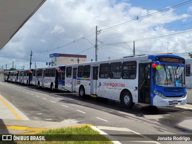Consórcio Navegantes - 02 > Viação São Jorge > Transurb Transporte Urbano 02013 na cidade de João Pessoa, Paraíba, Brasil, por Jonata Rodrigo. ID da foto: 12111455.