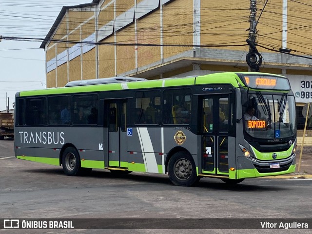 Transbus Cachoeirinha 2303 na cidade de Cachoeirinha, Rio Grande do Sul, Brasil, por Vitor Aguilera. ID da foto: 12110187.