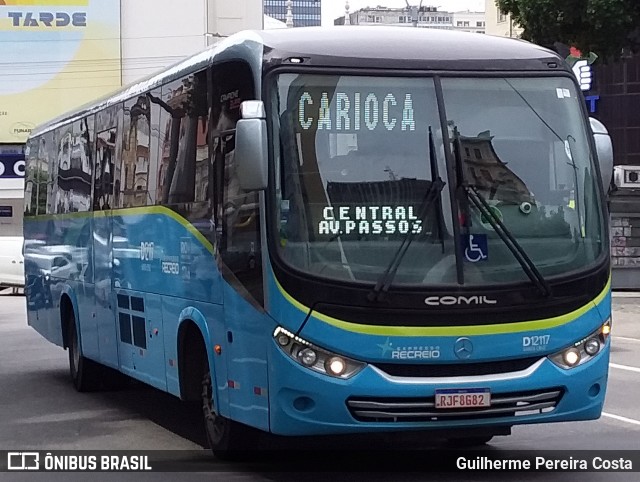 Expresso Recreio D12117 na cidade de Rio de Janeiro, Rio de Janeiro, Brasil, por Guilherme Pereira Costa. ID da foto: 12109221.