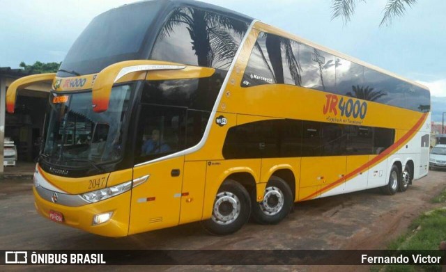 JR 4000 Transportes 2047 na cidade de Balsas, Maranhão, Brasil, por Fernando Victor. ID da foto: 12110591.