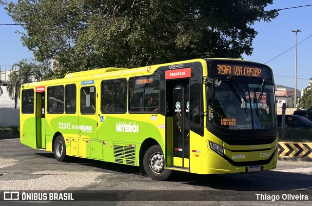 Santo Antônio Transportes Niterói 2.2.042 na cidade de Niterói, Rio de Janeiro, Brasil, por Thiago Oliveira. ID da foto: 12109203.
