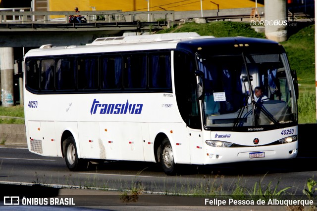 Transilva Transportes 40250 na cidade de Salvador, Bahia, Brasil, por Felipe Pessoa de Albuquerque. ID da foto: 12111507.