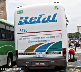 Reial Turismo 5520 na cidade de Aparecida, São Paulo, Brasil, por Isaias Ralen. ID da foto: :id.