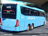 UTIL - União Transporte Interestadual de Luxo 1402 na cidade de Belo Horizonte, Minas Gerais, Brasil, por Hariel Bernades. ID da foto: :id.