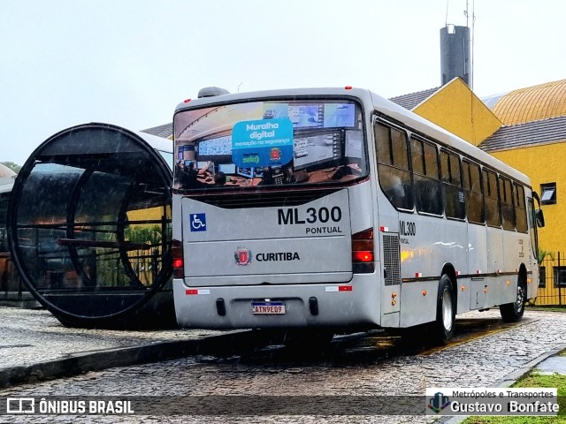 Auto Viação Mercês ML300 na cidade de Curitiba, Paraná, Brasil, por Gustavo  Bonfate. ID da foto: 12113415.