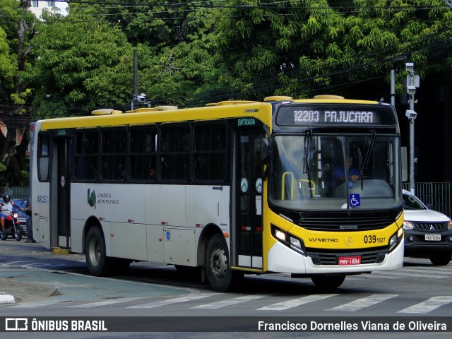 Via Metro - Auto Viação Metropolitana 0391527 na cidade de Fortaleza, Ceará, Brasil, por Francisco Dornelles Viana de Oliveira. ID da foto: 12113326.