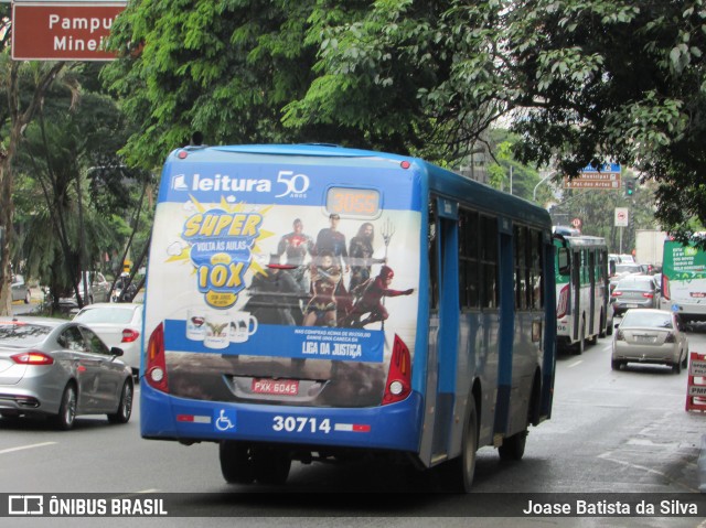Bettania Ônibus 30714 na cidade de Belo Horizonte, Minas Gerais, Brasil, por Joase Batista da Silva. ID da foto: 12112360.