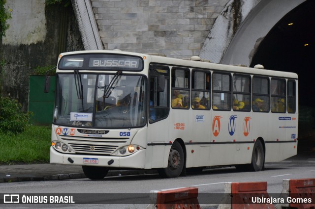 AWM Locação e Transportes 058 na cidade de Santos, São Paulo, Brasil, por Ubirajara Gomes. ID da foto: 12113378.