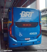 BRT Salvador 40029 na cidade de Salvador, Bahia, Brasil, por Emmerson Vagner. ID da foto: :id.
