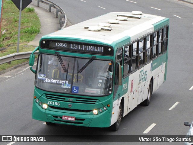 OT Trans - Ótima Salvador Transportes 20196 na cidade de Salvador, Bahia, Brasil, por Victor São Tiago Santos. ID da foto: 12114396.