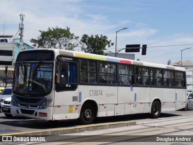 Transportes Barra C13074 na cidade de Rio de Janeiro, Rio de Janeiro, Brasil, por Douglas Andrez. ID da foto: 12115768.
