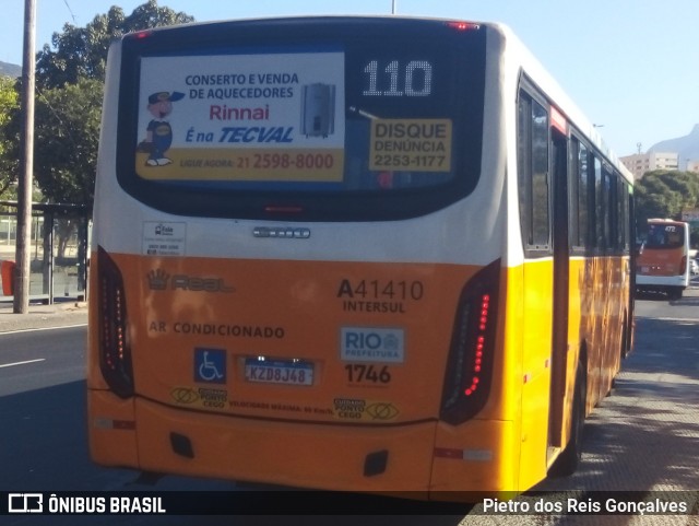 Real Auto Ônibus A41410 na cidade de Rio de Janeiro, Rio de Janeiro, Brasil, por Pietro dos Reis Gonçalves . ID da foto: 12115640.