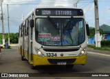 Transportes Guanabara 1334 na cidade de Extremoz, Rio Grande do Norte, Brasil, por Junior Mendes. ID da foto: :id.